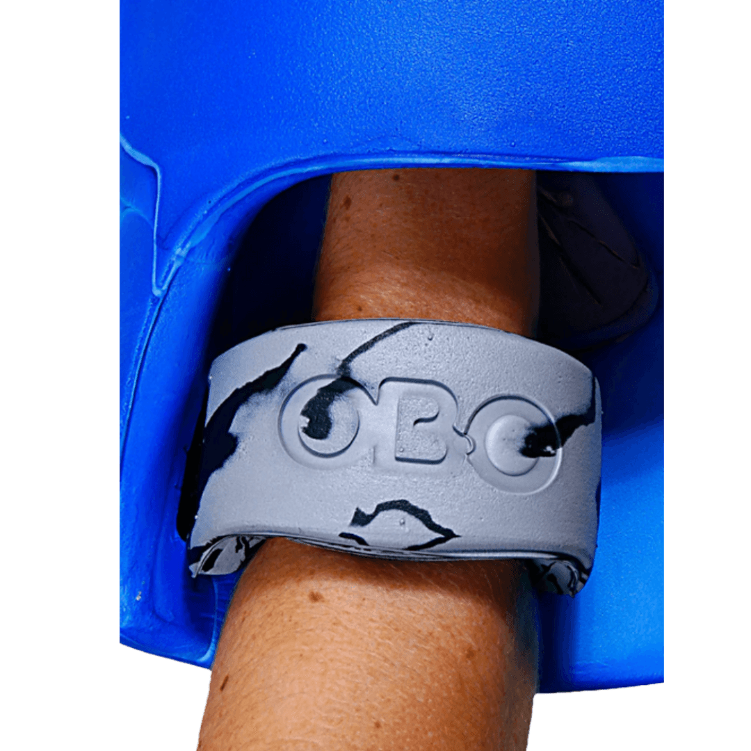 OBO | OBO ROBO PLUS Hand Protector Right Blue | ROBO PLUS Hand Protector Right Blue - Blue / Medium | Total Hockey