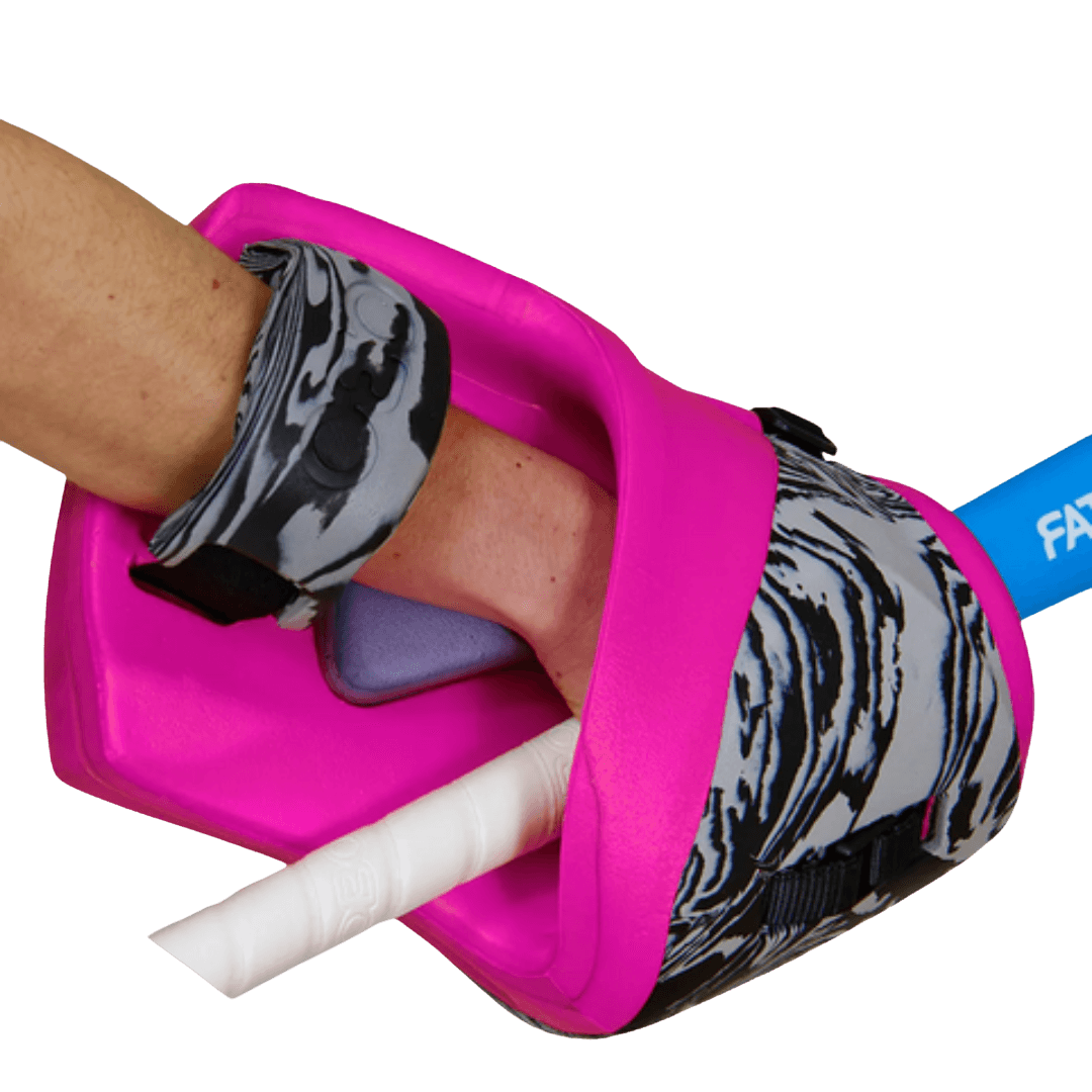 OBO | OBO ROBO PLUS Hand Protector Right Pink | ROBO PLUS Hand Protector Right Pink - Pink / Medium | Total Hockey