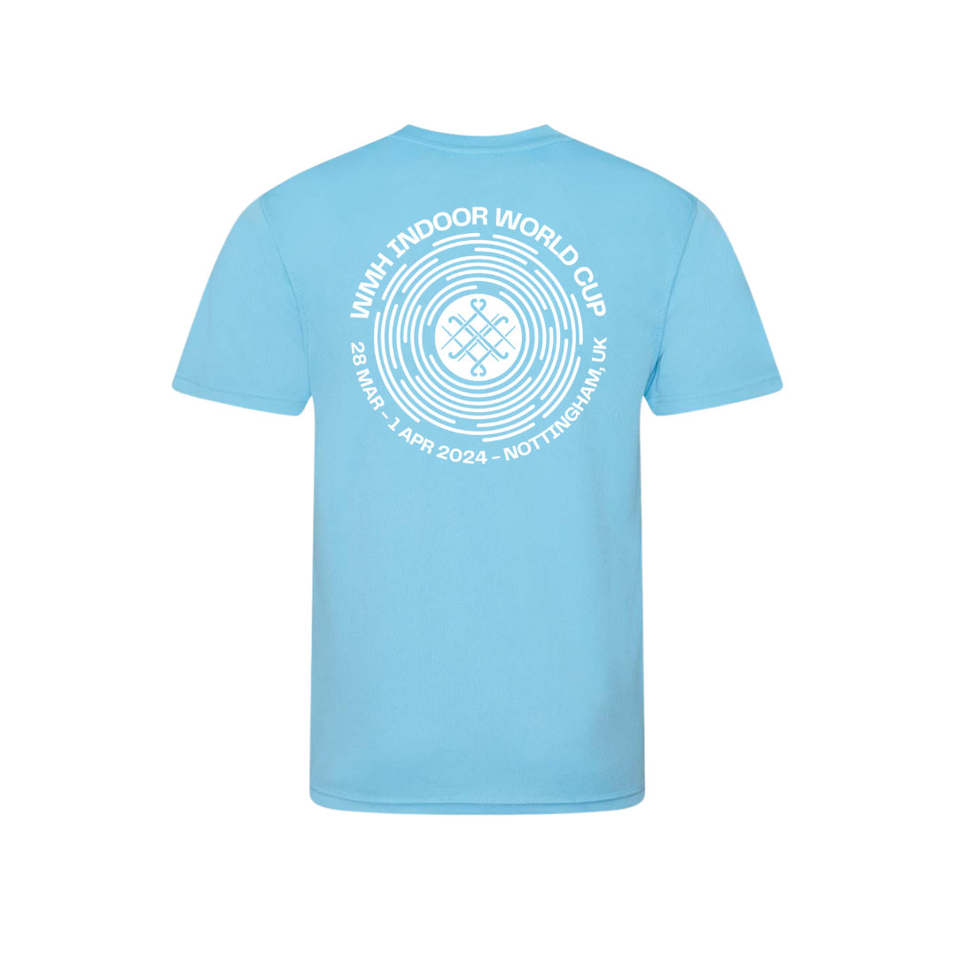 Indoor World Cup 24 - AWDis Cool T-Shirt Back Logo