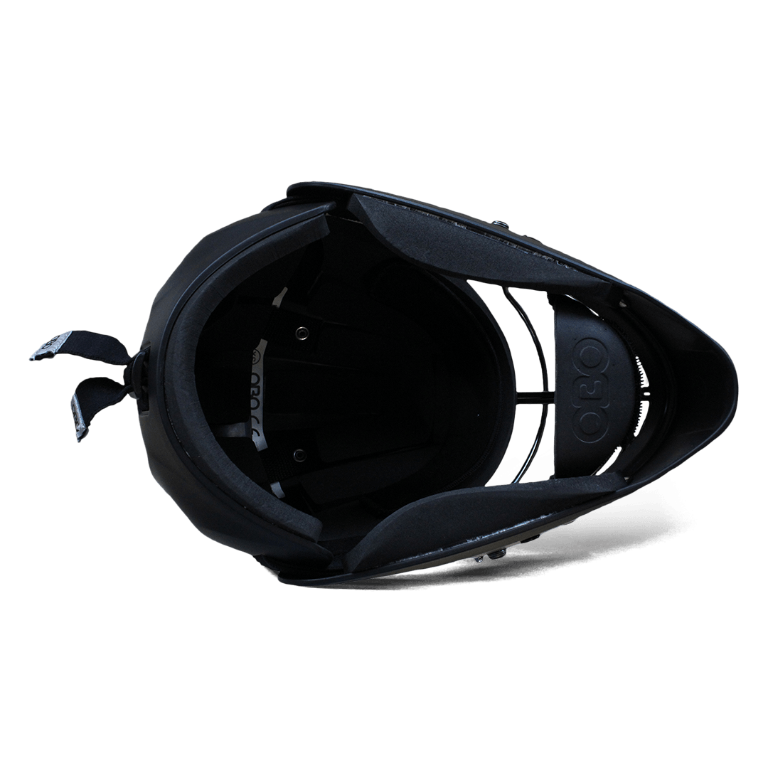 OBO | OBO ABS Junior Helmet | ABS Junior Helmet - Black / XSmall | Total Hockey