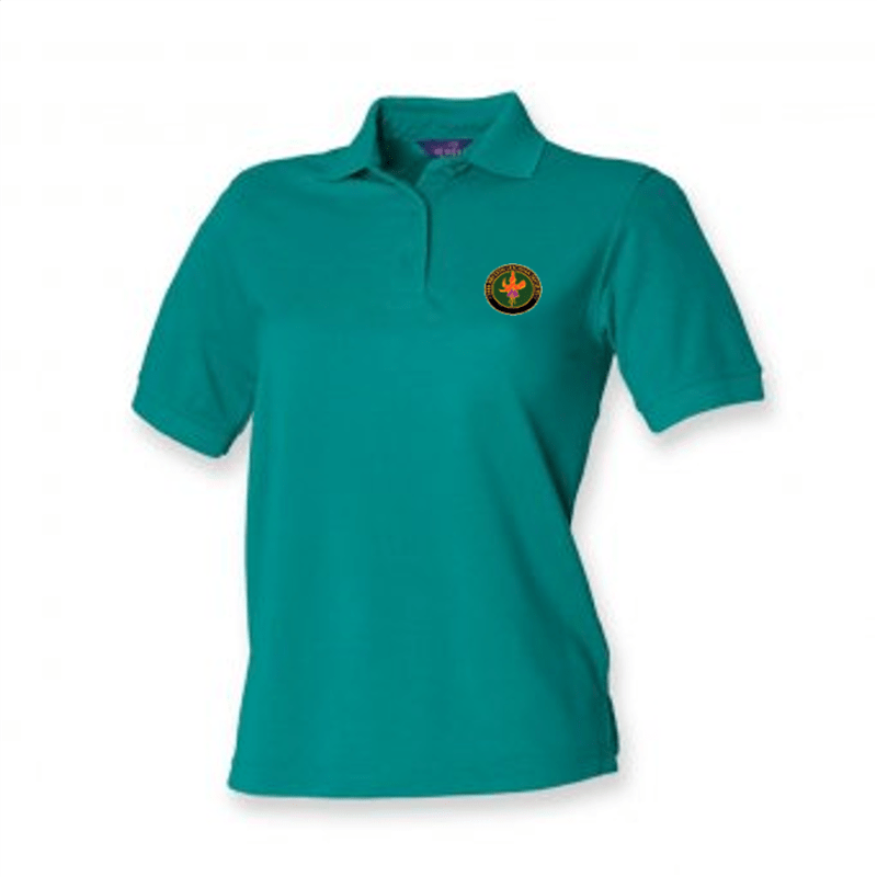 BFS Women's Jade Green Polo Shirt | The Hockey Centre