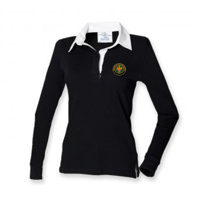 BFS Women's Rugby Shirt Black | The Hockey Centre