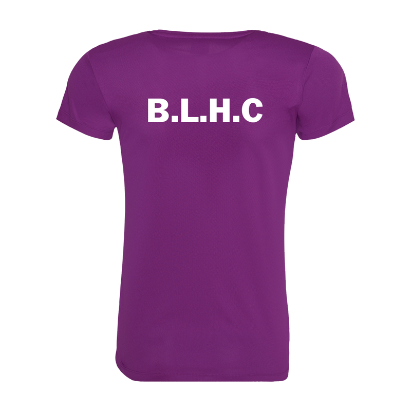 BLHC Purple Womens Training t-shirt
