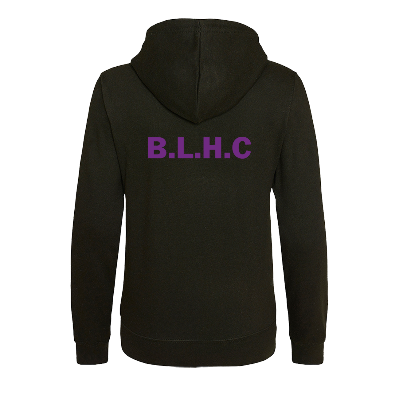 BLHC Ladies Zipped Hooded Top