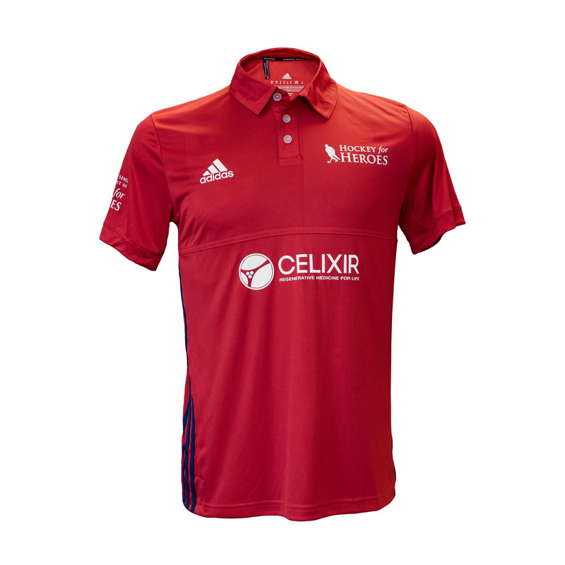 H4H Playing shirt Red Mens | The Hockey Centre