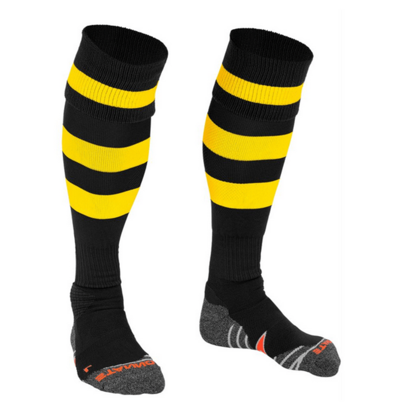 Original Sock Black & Yellow Hoops