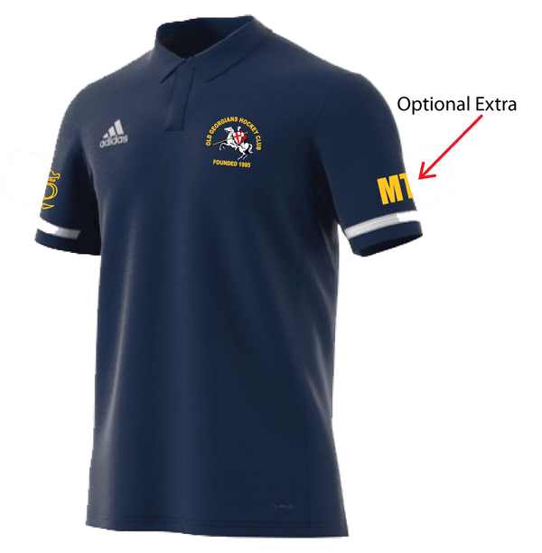 OGHC T19 Mens Adidas Polo Shirt - Navy | The Hockey Centre
